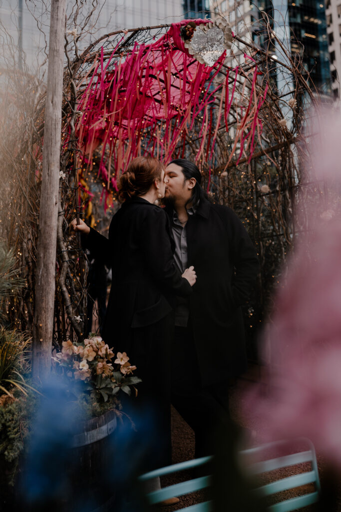 Jessi & Marcus' Philadelphia Engagement Session Dilworth Park