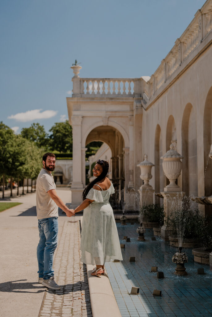 secret engagement in longwood gardens pennsylvania