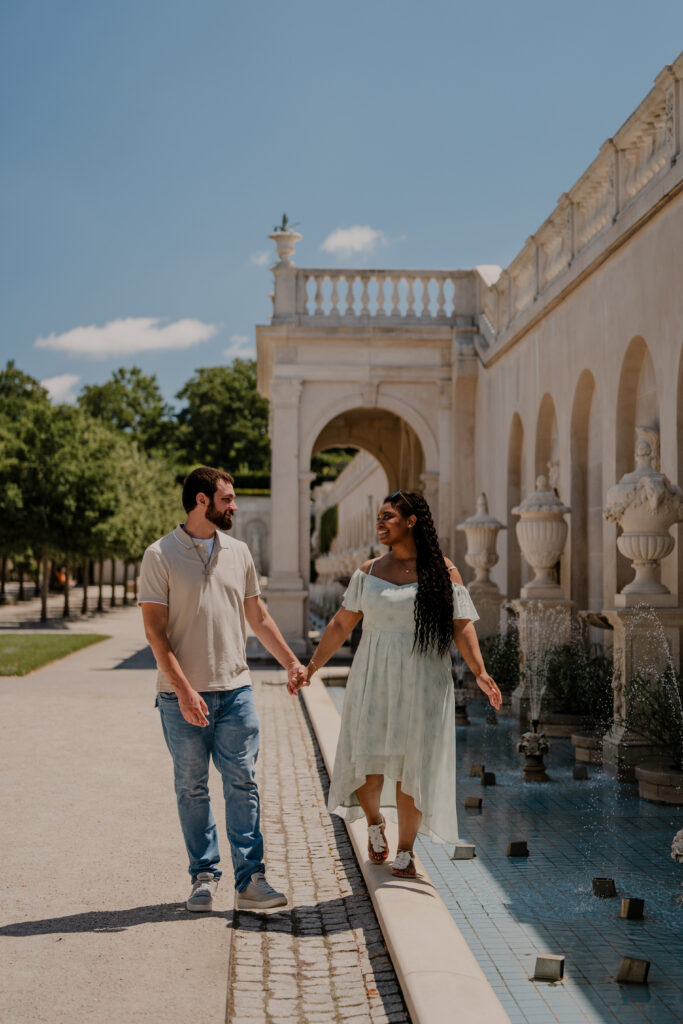 secret engagement in longwood gardens pennsylvania