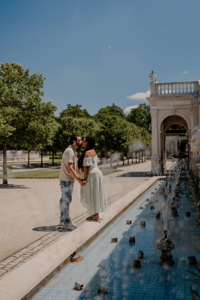 secret engagement in longwood gardens pennsylvania