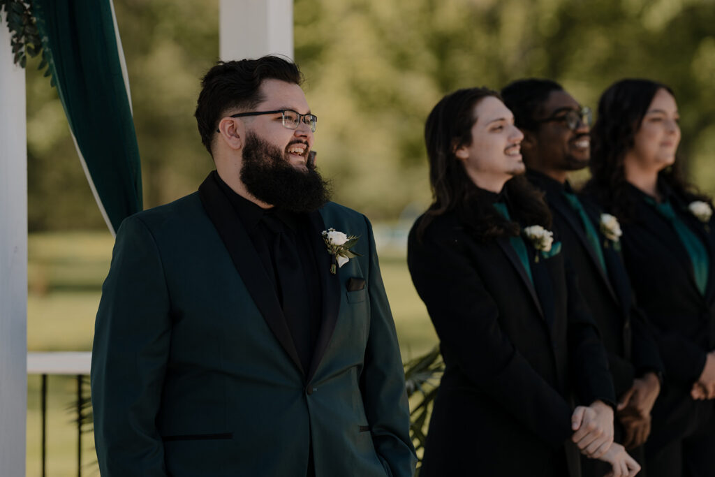 Farmhouse wedding, tucked away in Pennsylvania's Pocono Mountains