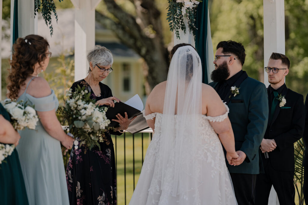 Farmhouse wedding, tucked away in Pennsylvania's Pocono Mountains